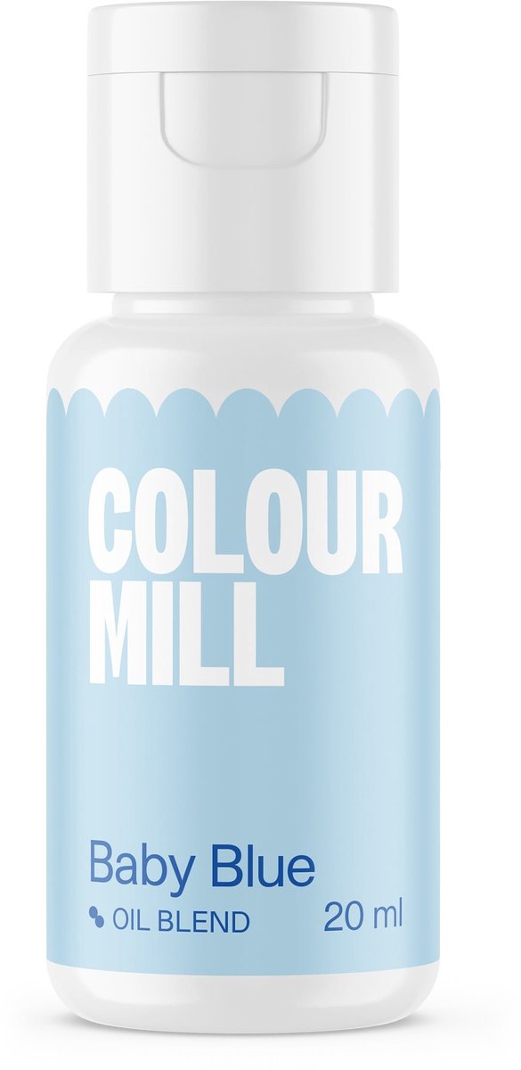 Colour Mill Oil Blend Voedingskleurstof op Oliebasis - Baby Blue - 20ml