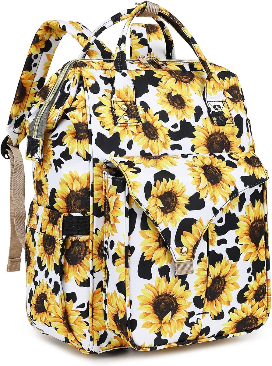 Dames Rugzak Laptop Rugzak 15,6 inch Schooltas voor School en Werk