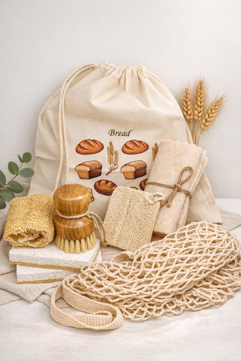 Eco Kitchen Starter Set – Less Waste Keuken Essentials Cadeauset