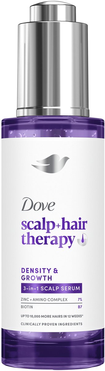 DOVE Scalp + Hair Therapy Serum - Density & Growth¹ - haarserum met 3 voordelen in 1 - 45 ml