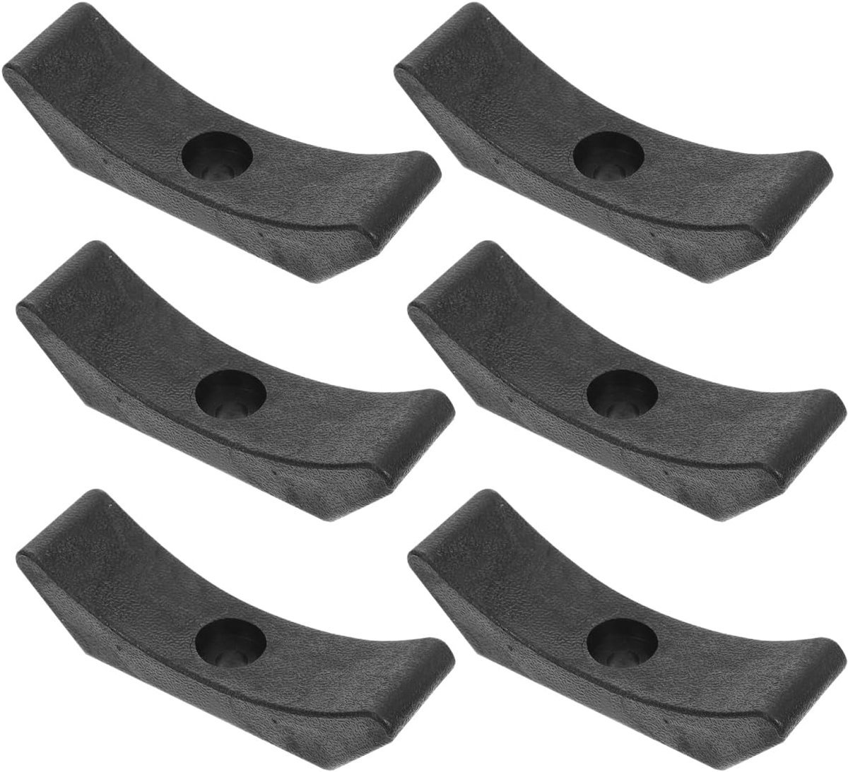 Halterrek - Dumbbell standaard - Halter standaard - Dumbell Rek - Dumbbell Toren - Weight Rack - Dumbbell Houder - Dumbell Opbergrek - Fitnessapparatuur - Belastbaar - 6 Stuks - Zwart - van Imperatoris