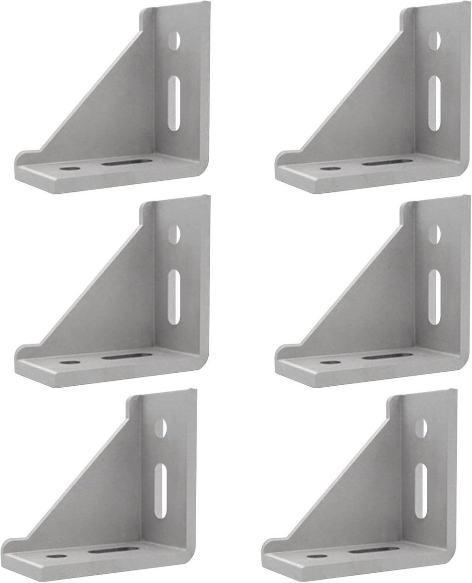 6x Hoekbeugel 40x80cm voor Sterke Vernauwing en Montage