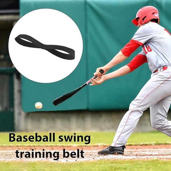 Golf Swing Trainer - 2 Stuks - Elastische Band - 23.8 X 3.8 Cm - Polsbandje - Armen Correctie - Houding - Golftrainingsmateriaal - Golfaccesoires - Golf Trainingsmateriaal - Geschikt Voor Handpositie & Verbeterde Swing - Zwart van Merkloos — afbeelding 4