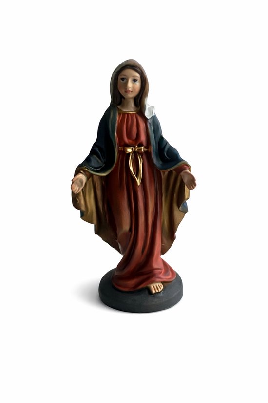 Madonna Lourdes Heilige Maagd Maria beeld Beeldje 75mm | bol