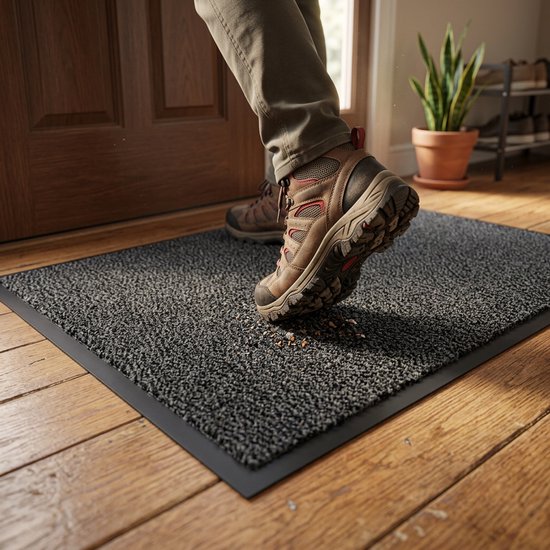 Tapis de nettoyage Mars - 60 x 90 - Anthracite