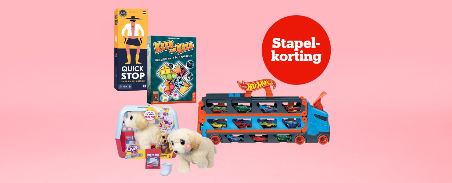 Tot 25% stapelkorting