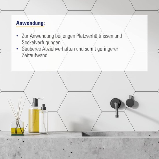 Professionele Rubberen Voegspatel voor Nauwe Naden en Aftrekwerk — afbeelding 4