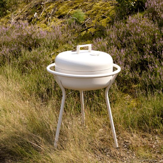 ZEE - KORO - Barbecue - Poedergelakt staal - Wit van Merkloos — afbeelding 5