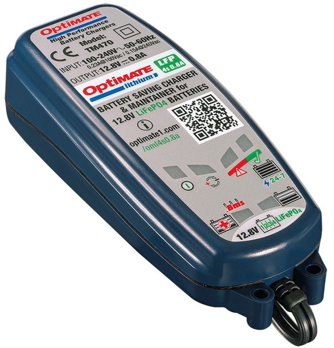 Acculader OPTIMATE LITHIUM TM 470