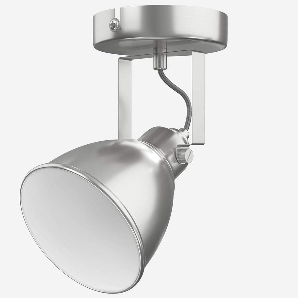Plafondspot Metaal - Wandlamp Richtbaar - Huisverlichting - Draaibare Lamphouder - 20 x 10