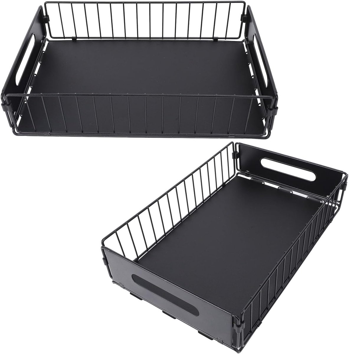 Kast Organisator - Lade Rek - Keuken Opbergen - Uittrekbaar Ontwerp - 39 x 27 x 9 cm