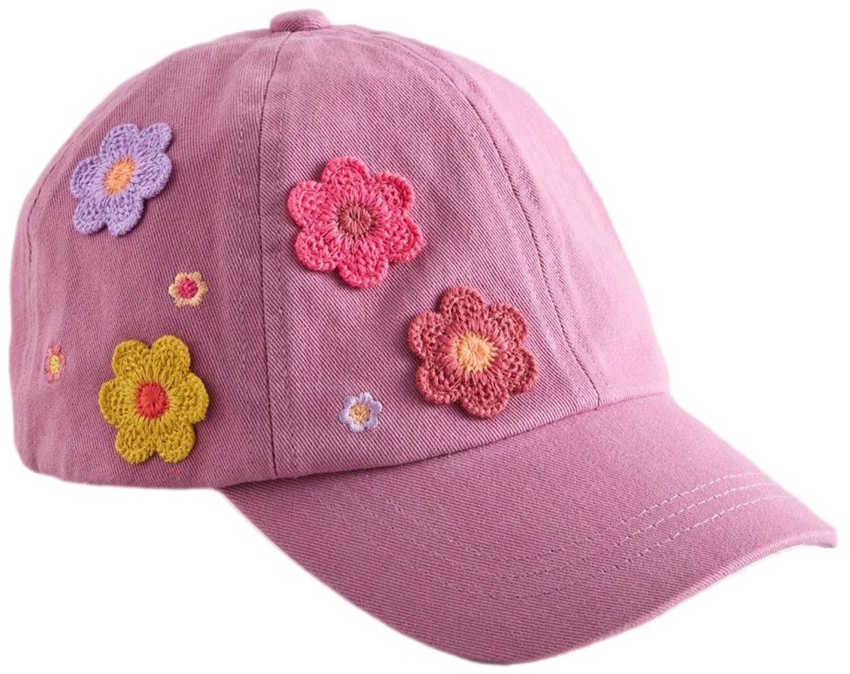 Next - Meisjes - paars - 3D Flower Cap - Paars