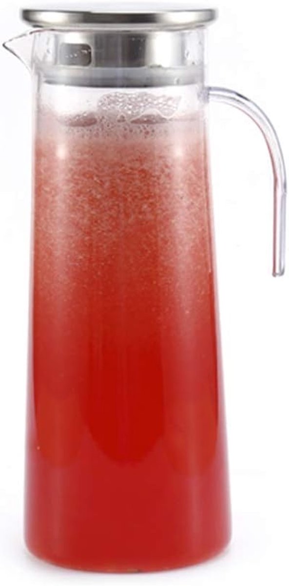 Sapkan Glas - Waterfles Koud - Dranken Serveren - Gemakkelijk Schoon - 12 Liter - Transparant