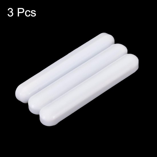 Roermixer Set - Magnetische Staafjes - Laboratorium Werk - PTFE Coating - 50 mm - Wit van Merkloos — afbeelding 5