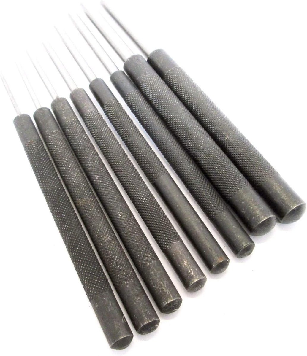 Puntenset Staal - Pen Drevels - Metaal Bewerken - 8 Delig - 2mm tot 10mm