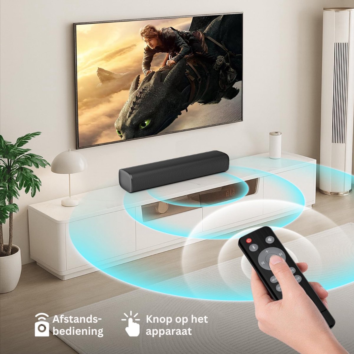 CLVP® Mini Soundbar – TV Soundbar – Bluetooth Soundbar thumbnail 6