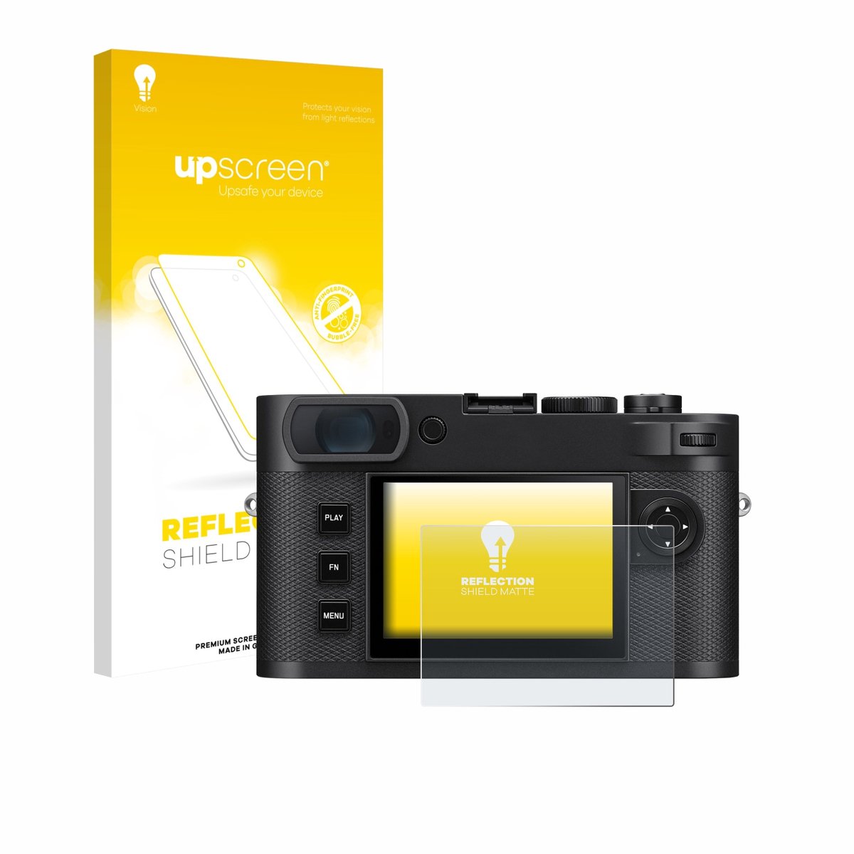 upscreen - Screenprotector voor Leica M EV1 - Folie Beschermfolie anti glare matte