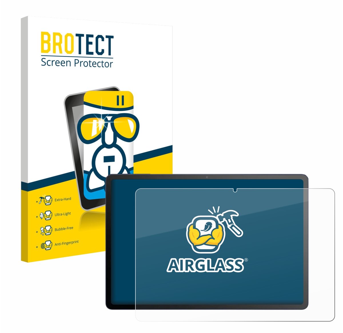 Screenprotector voor TCL Tab A1 Plus Beschermglas transparant