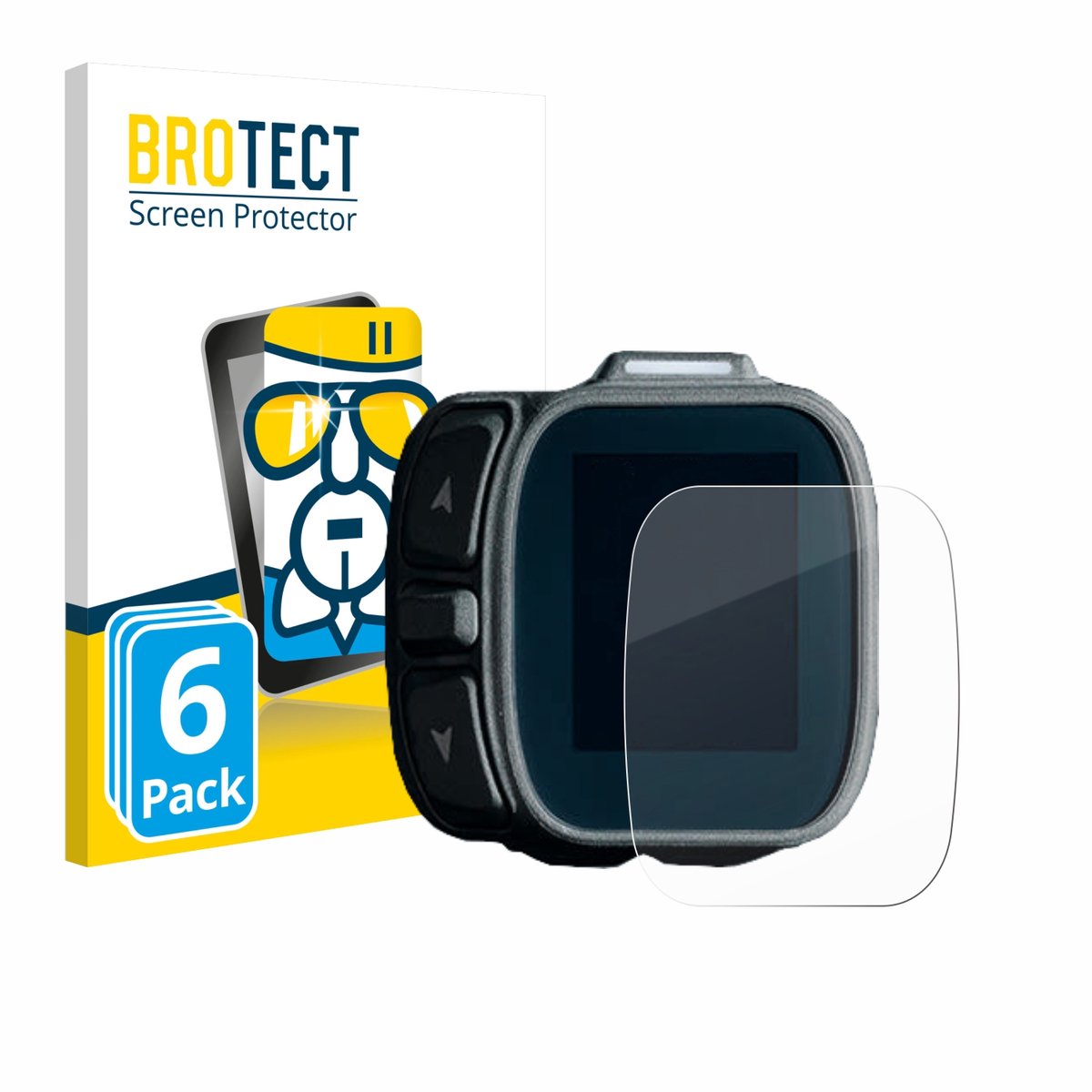 Screenprotector 6 Stuks voor Giant Ridecontrol Dash 2 2026 Beschermglas transparant