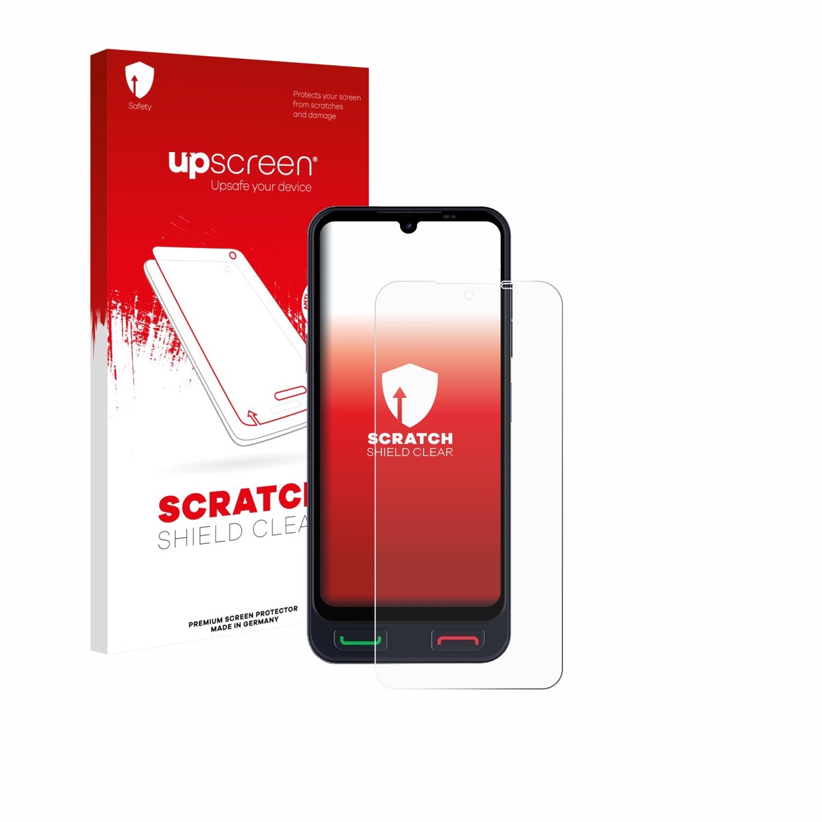 upscreen - Screenprotector voor SPC Zeus 2 Pro - Folie Beschermfolie transparant