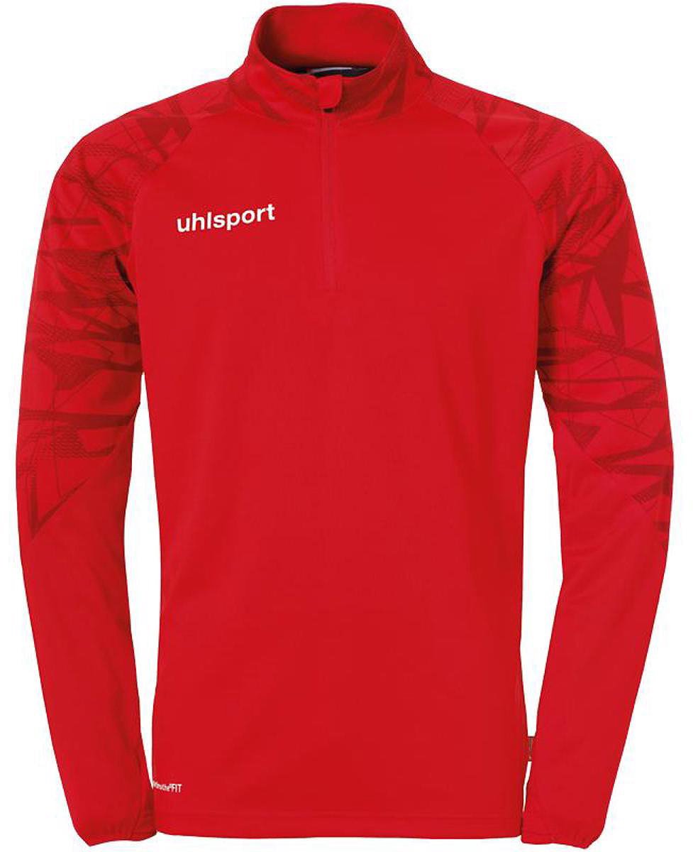 977x1200.jpg Uhlsport Goal 25 Ziptop Heren - Rood / Wit | Maat: M - Afbeelding 1