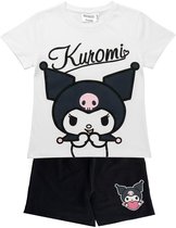 Hello Kitty Kuromi Kledingset Meisjes – T-shirt en Korte Broek – Zomer Set – Officieel Gelicenseerd