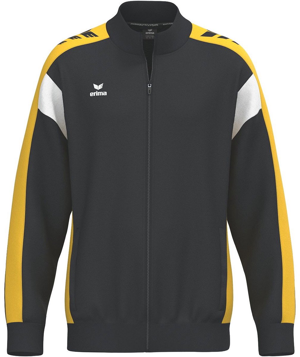 Erima Celebrate 125 Trainingsjack Heren - Zwart / Geel | Maat: XS