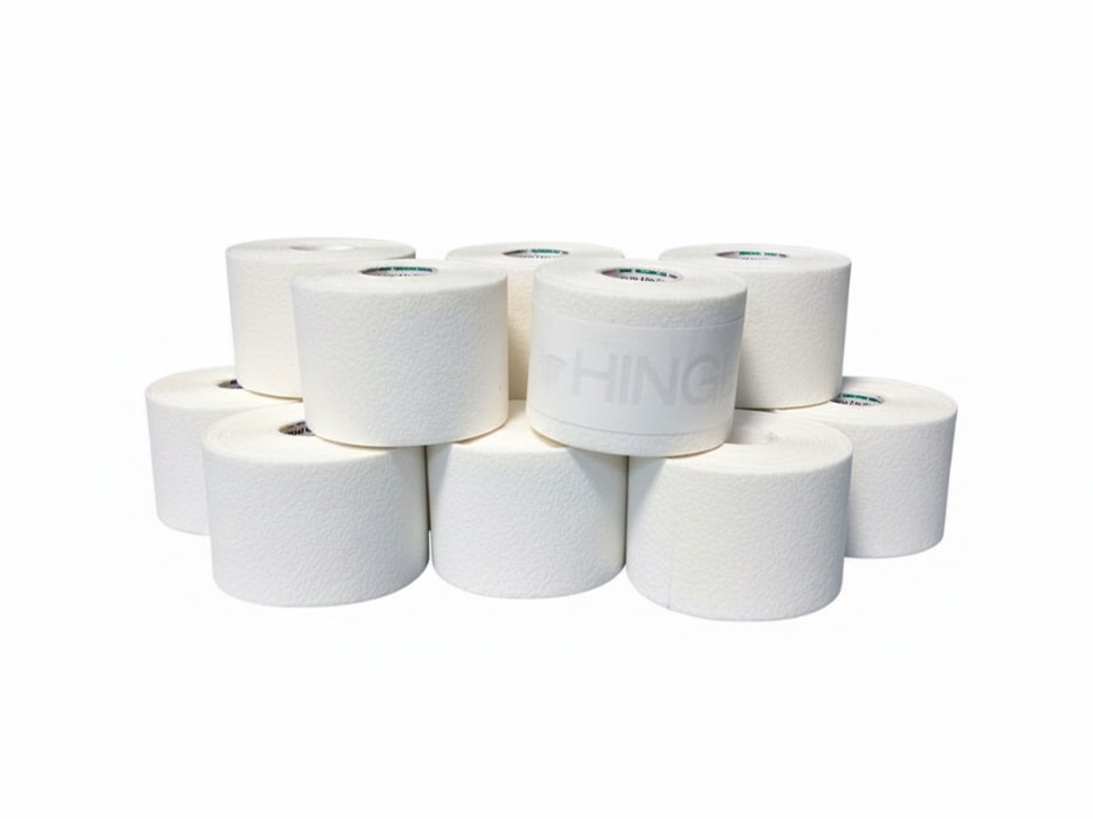 Hingly - Zeemgrip - hockeystick - zeempje - WIT- chamois - 10 pack