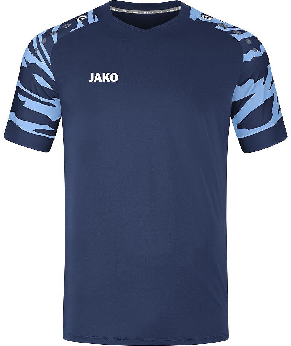Jako Wild Shirt Korte Mouw Heren - Navy / Hemelsblauw | Maat: XL