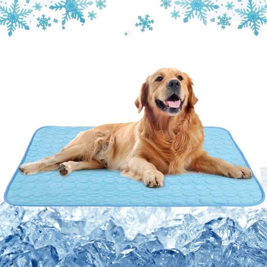UIQELYS Dog cooling mat size A in ice green