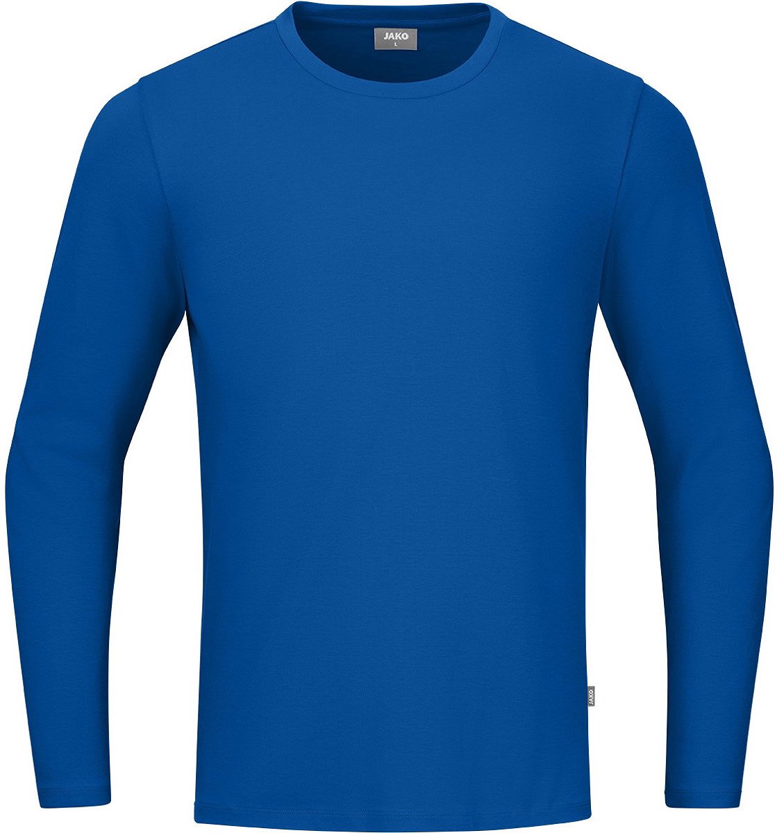 Jako Organic T-Shirt Met Lange Mouwen - Royal | Maat: L