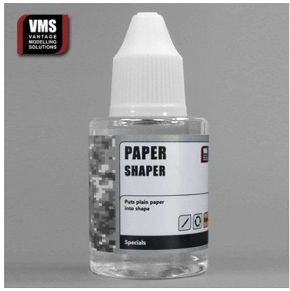 VMS Paper Shaper – Papier Versteviger & Vormvloeistof | Realistische Doeken & Zeilen | Modelbouw