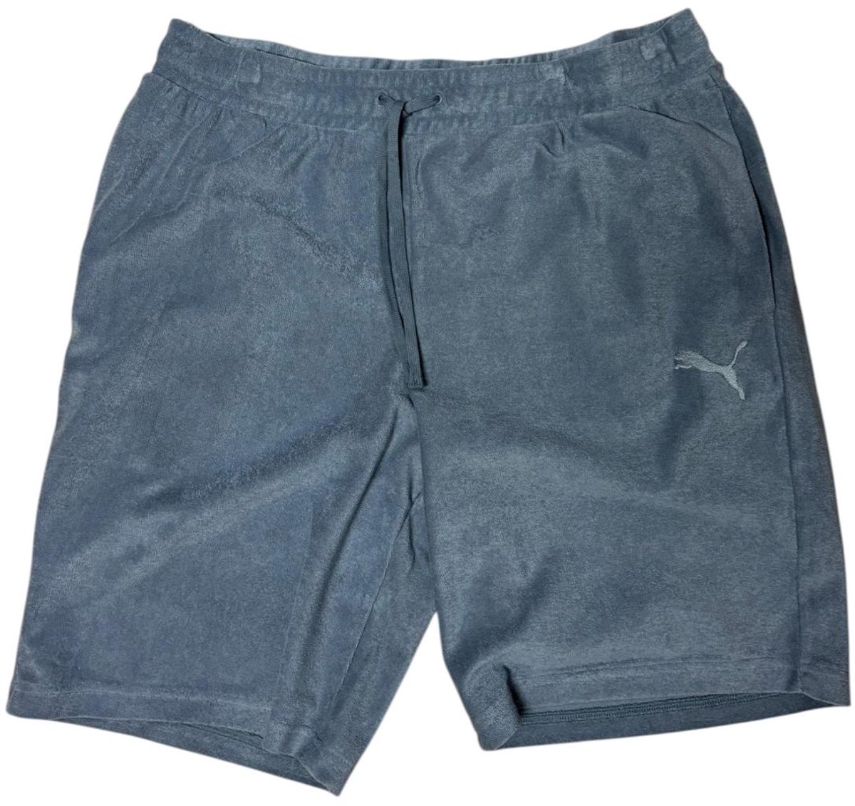 Puma Toweling Cat Shorts Heren Grijs
