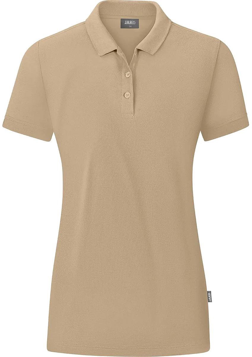 Jako Organic Polo Dames - Zand | Maat: 36