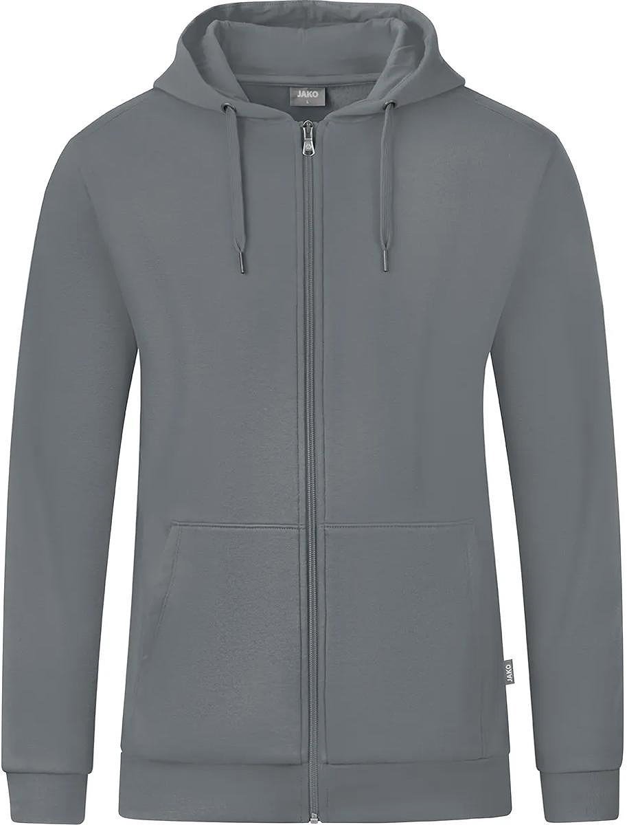 Jako Organic Jas Met Kap Dames - Steengrijs | Maat: 42