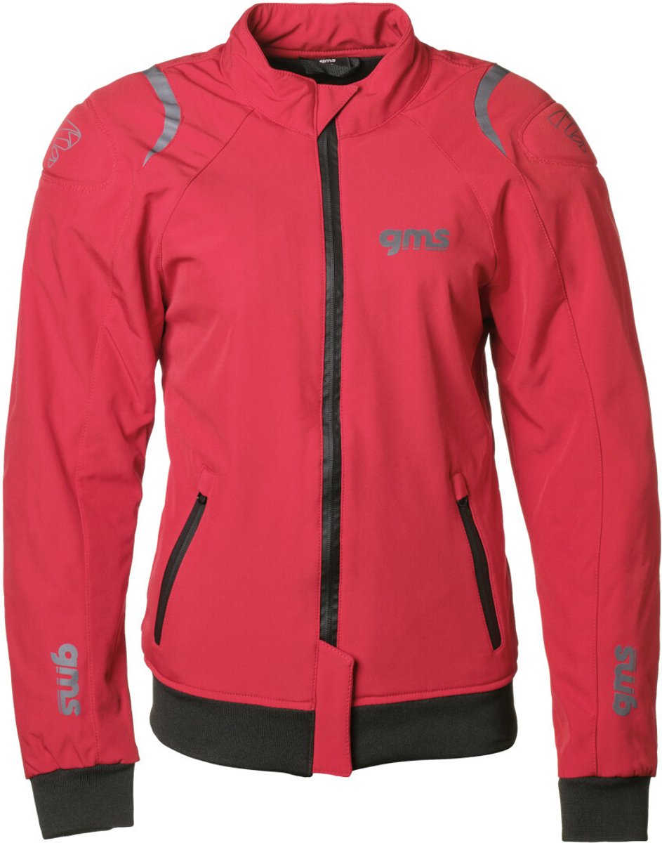 gms Falcon Dames Rode Textiele Motorjas - Jas