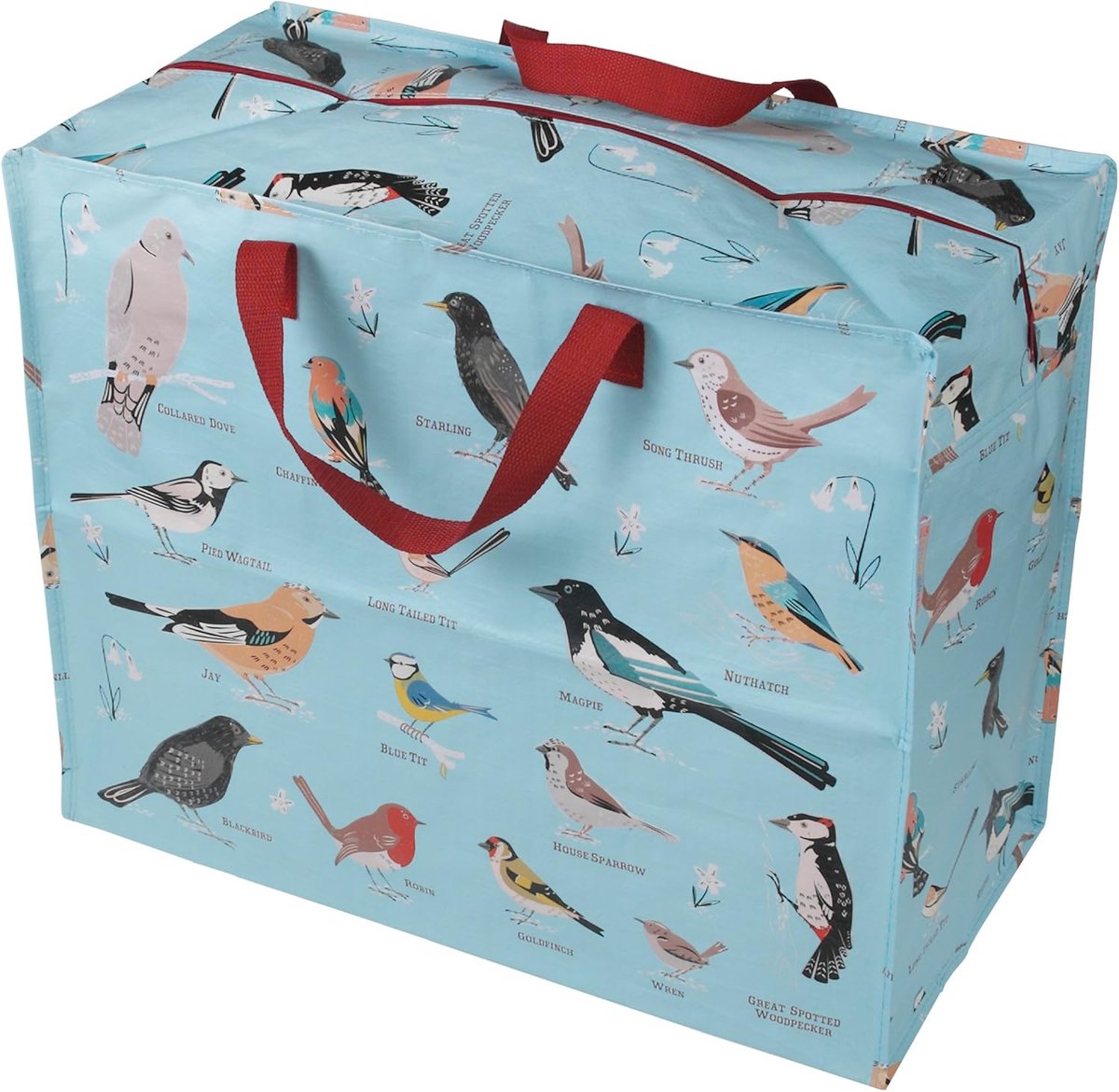 Opbergzak Jumbo - Opbergtas Groot - Speelgoed Opbergen - Gerecyclede Materialen - 55x48x28cm - Meerkleurig