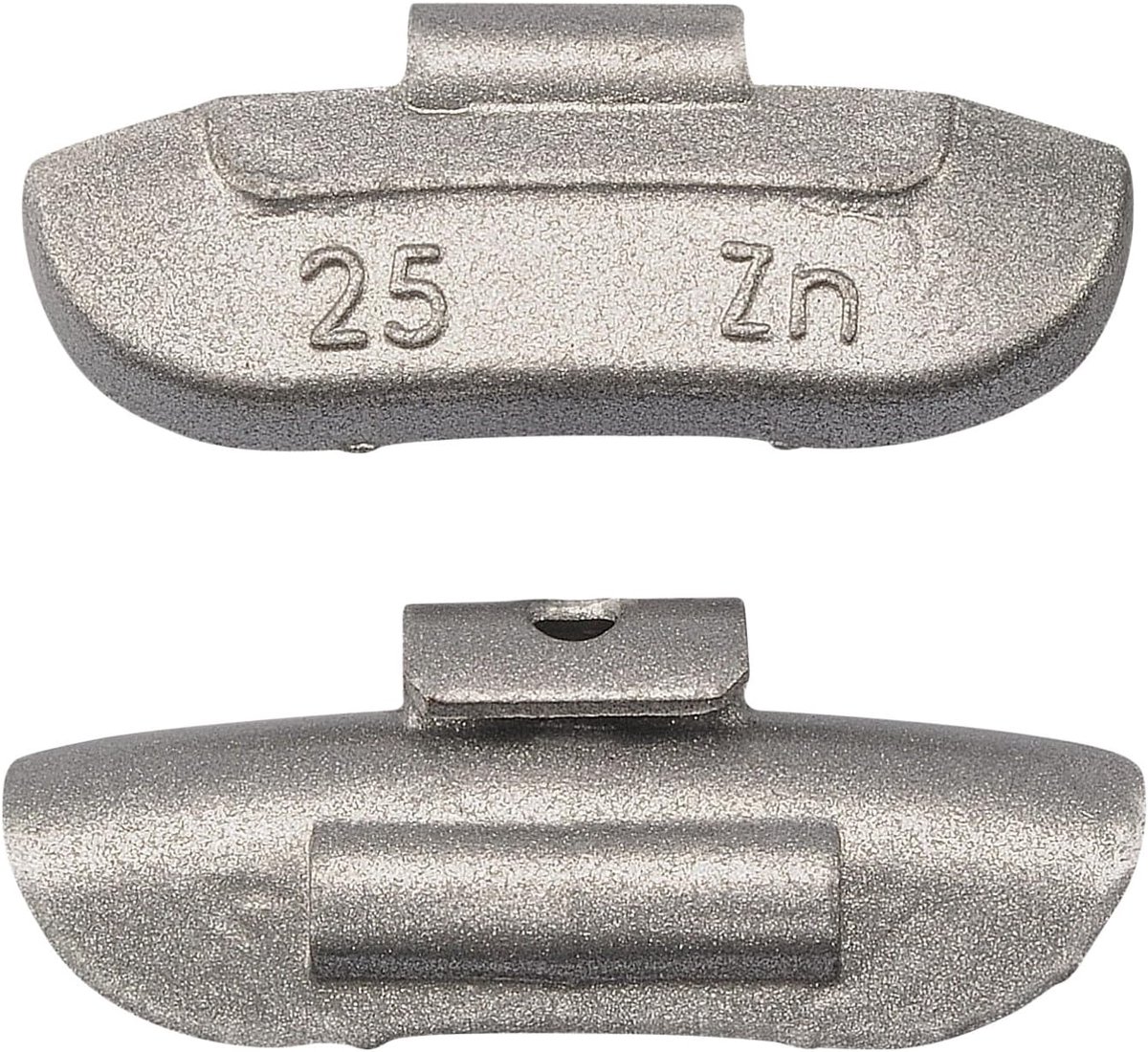 Slaggewichten Set - Wielgewichten Balanceren - Velgen Uitlijnen - Zilver Gepoedercoat - 5 tot 60 Gram - Zilver