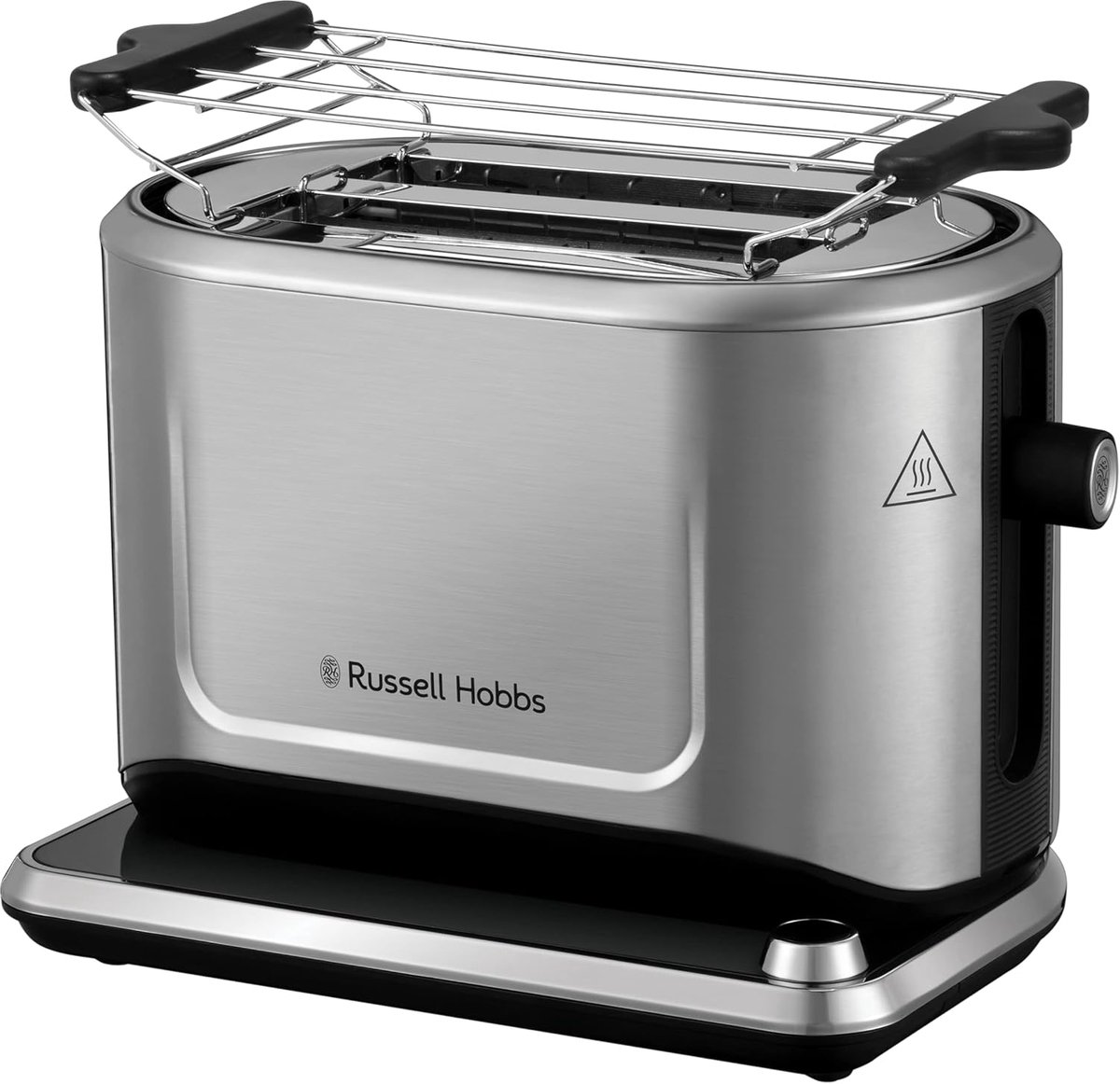 Broodrooster - Toastapparaat - Perfecte Bruiningsgraad - Colour Sense Technologie - 2 Sleuven - Zwart RVS