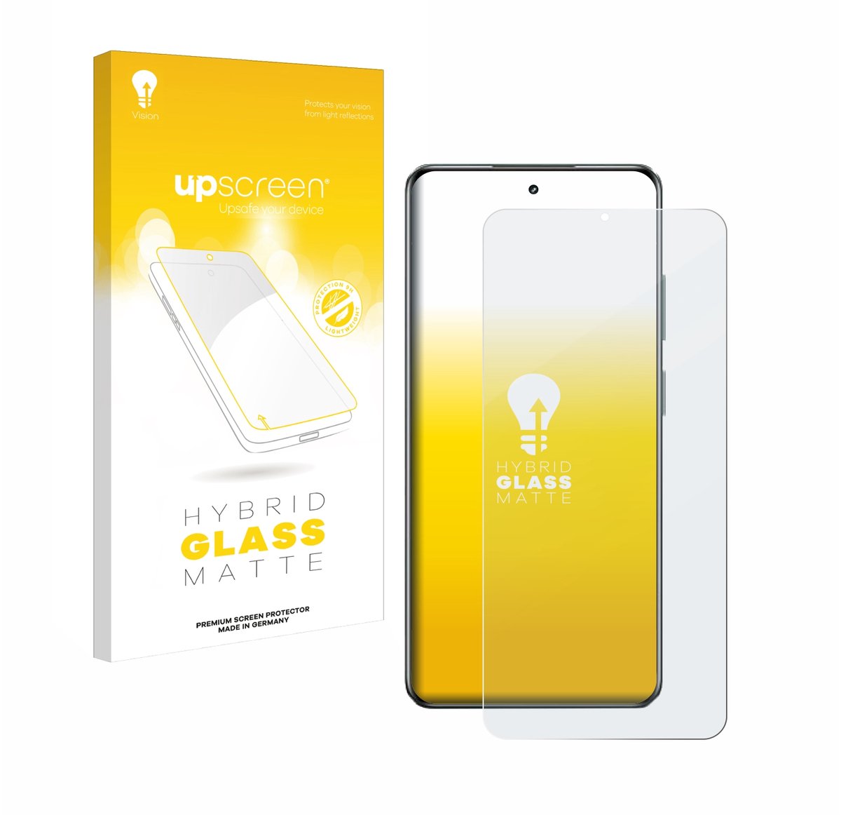 upscreen - Screenprotector voor realme C63 5G - Folie Beschermfolie Beschermglas matte