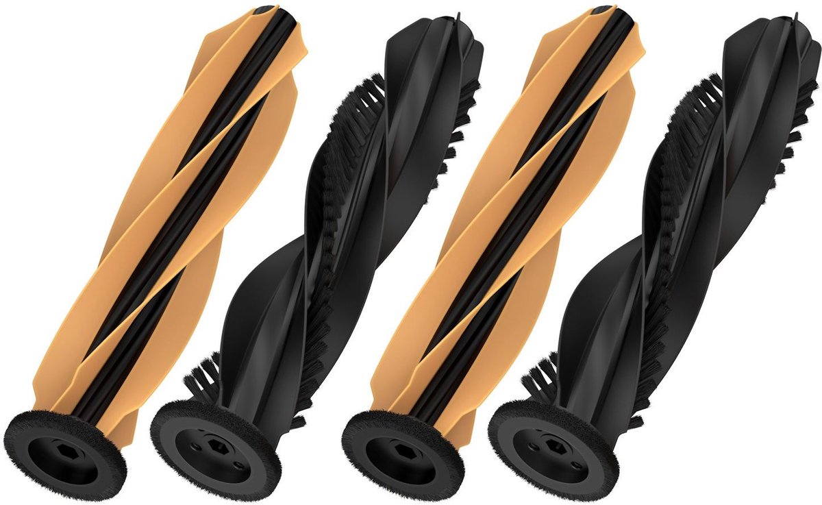 Dreame Aqua10, L40s Ultra, L50, Matrix10 en X50 Serie Hoofdborstelset (2x2 Stuks, Plus.Parts® alternatief voor RMB13)