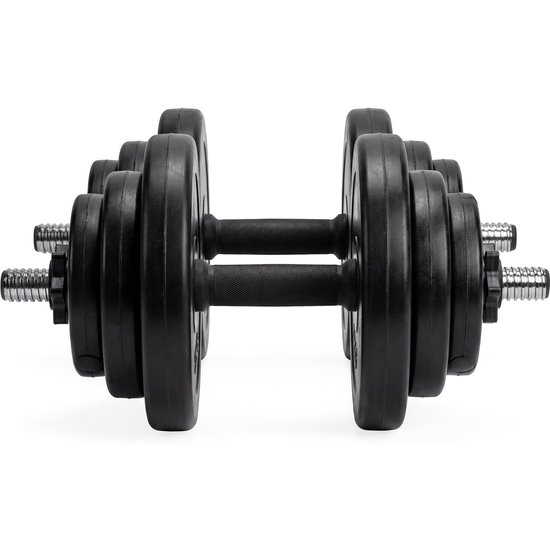 Suprfit Hex Dumbbell, Gewicht: 1-50 kg Enkelvoudig of paar, zeshoekige gewichten met rubberen coating, antislip en ergonomische grip, crosstraining en functionele training
