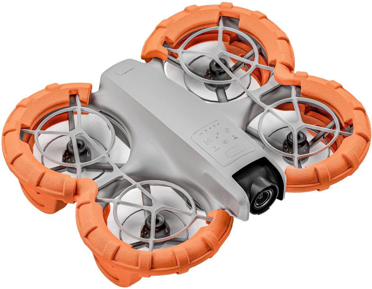 Kraftverdia® DJI Neo Accessoires Propellerbeschermer -Propellerbescherming Ring - EVA Schuim Drijfmateriaal voor DJI Neo Drone - Schokbestendig, Drijvend en Lichtgewicht Geschikt voor Waterlandingen en Buiten Vliegen