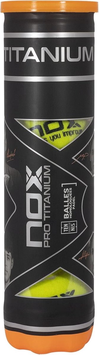 Padel Ballen - Sport Ballen - Padel Wedstrijden - Verbeterde Duurzaamheid - 4 Stuks - Zwart
