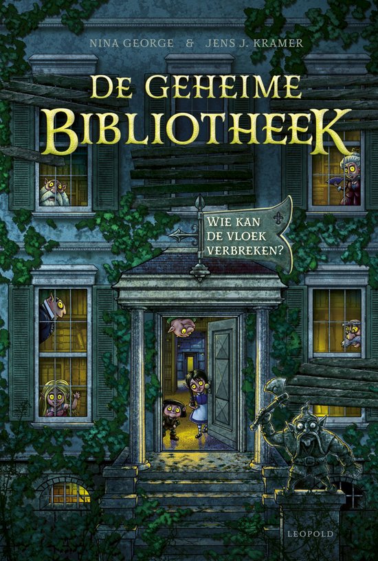 De geheime bibliotheek - Het vervloekte medaillon - cover