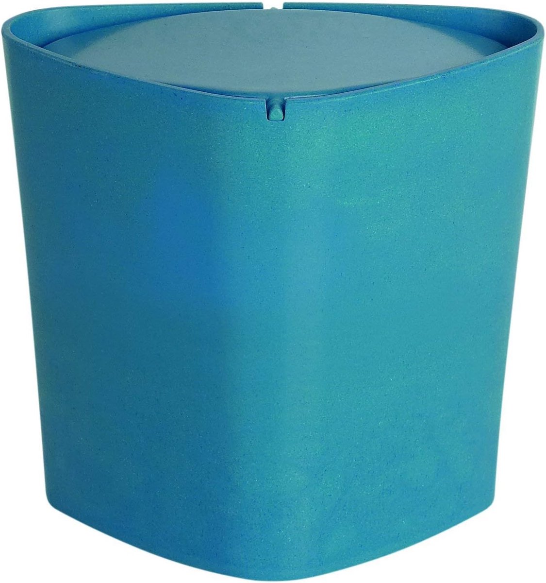 Afvalbak - Prullenbak - Badkamer - Natuurlijke afwerking - Compact formaat - Bruin