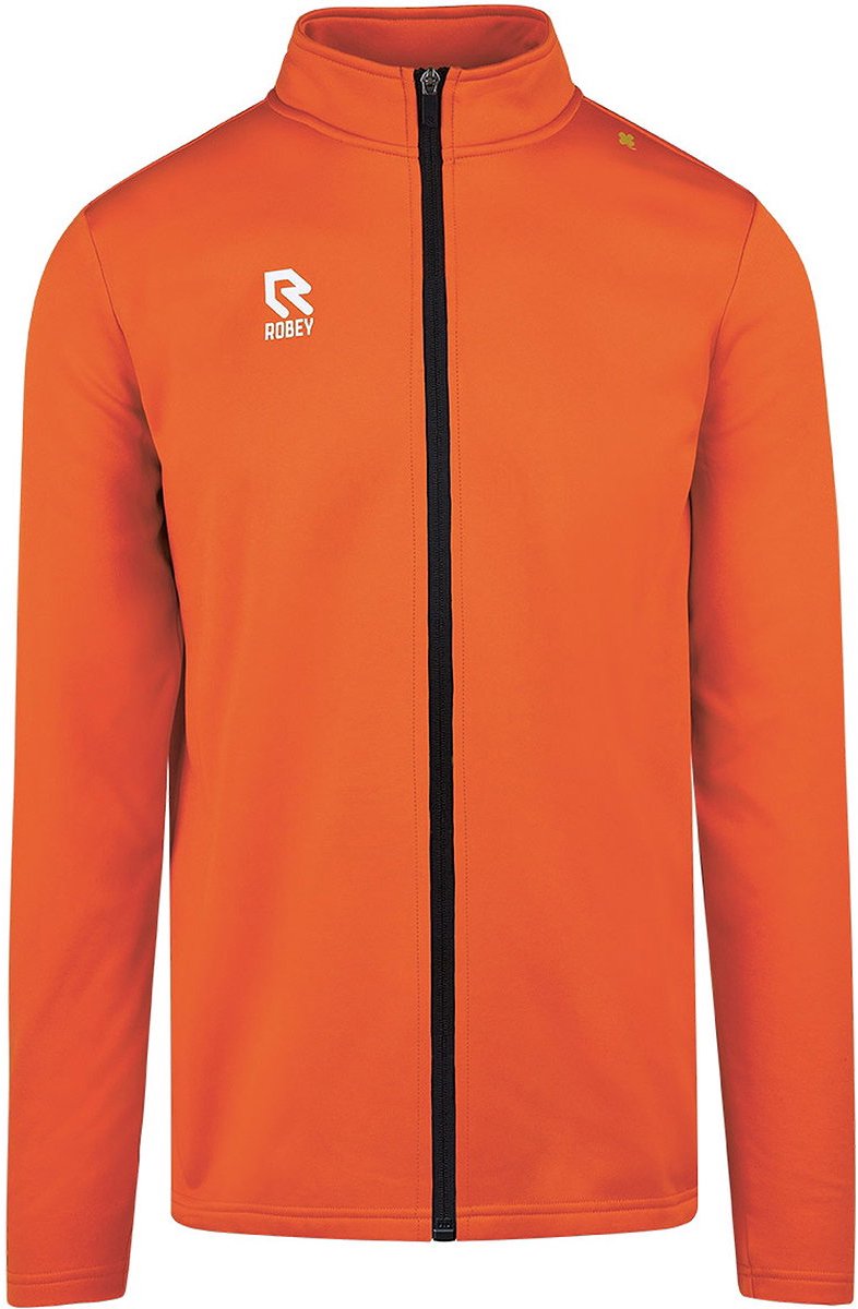 Robey Crossbar Polyestervest Kinderen - Oranje | Maat: 128