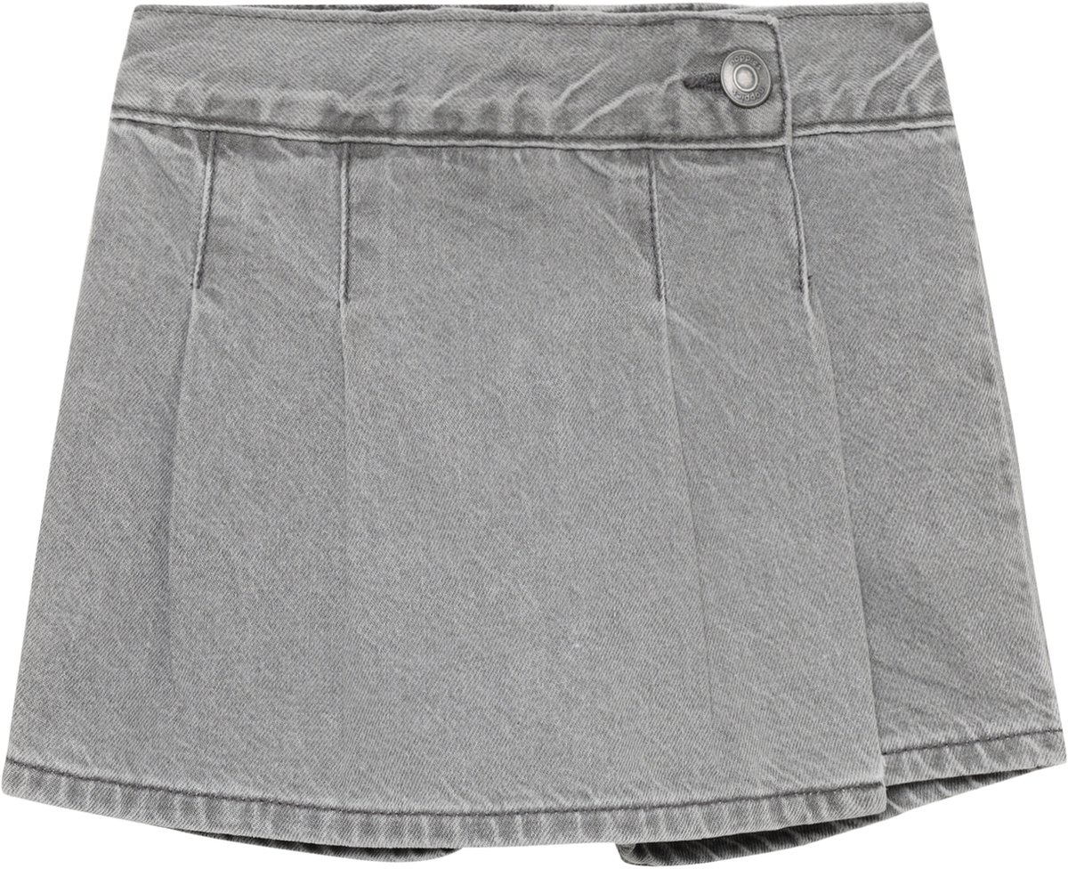 Noppies Rok "mini skort" - Light Grey Denim - Maat 98