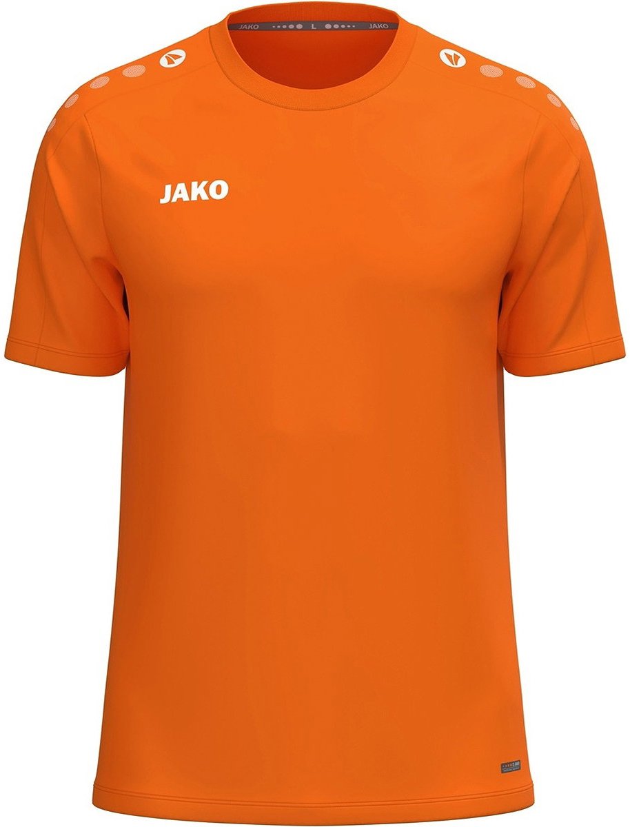 Jako One T-Shirt Heren - Fluo Oranje | Maat: M