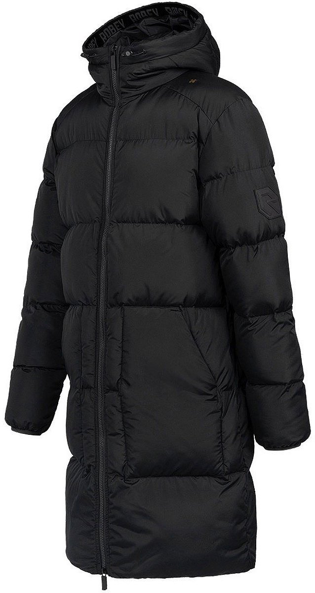 Robey Ultra Long Bankmantel Heren - Zwart | Maat: 3XL